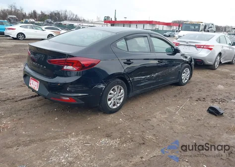 2019 Hyundai Elantra Se from USA, damaged, VIN 5NPD74LF1KH494329